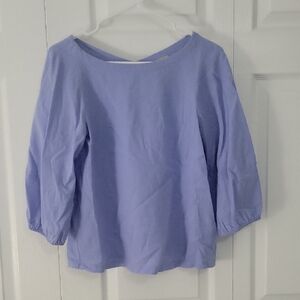LOFT Perriwinkle Blue Women's Top